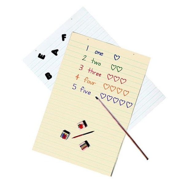 Pacon Pacon Corporation Pac5163 Manila Tag Chart Sheets 1 1/2 Inch Rule PAC5163 - main